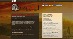 Desktop Screenshot of casabarista.com