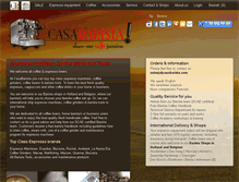 Tablet Screenshot of casabarista.com